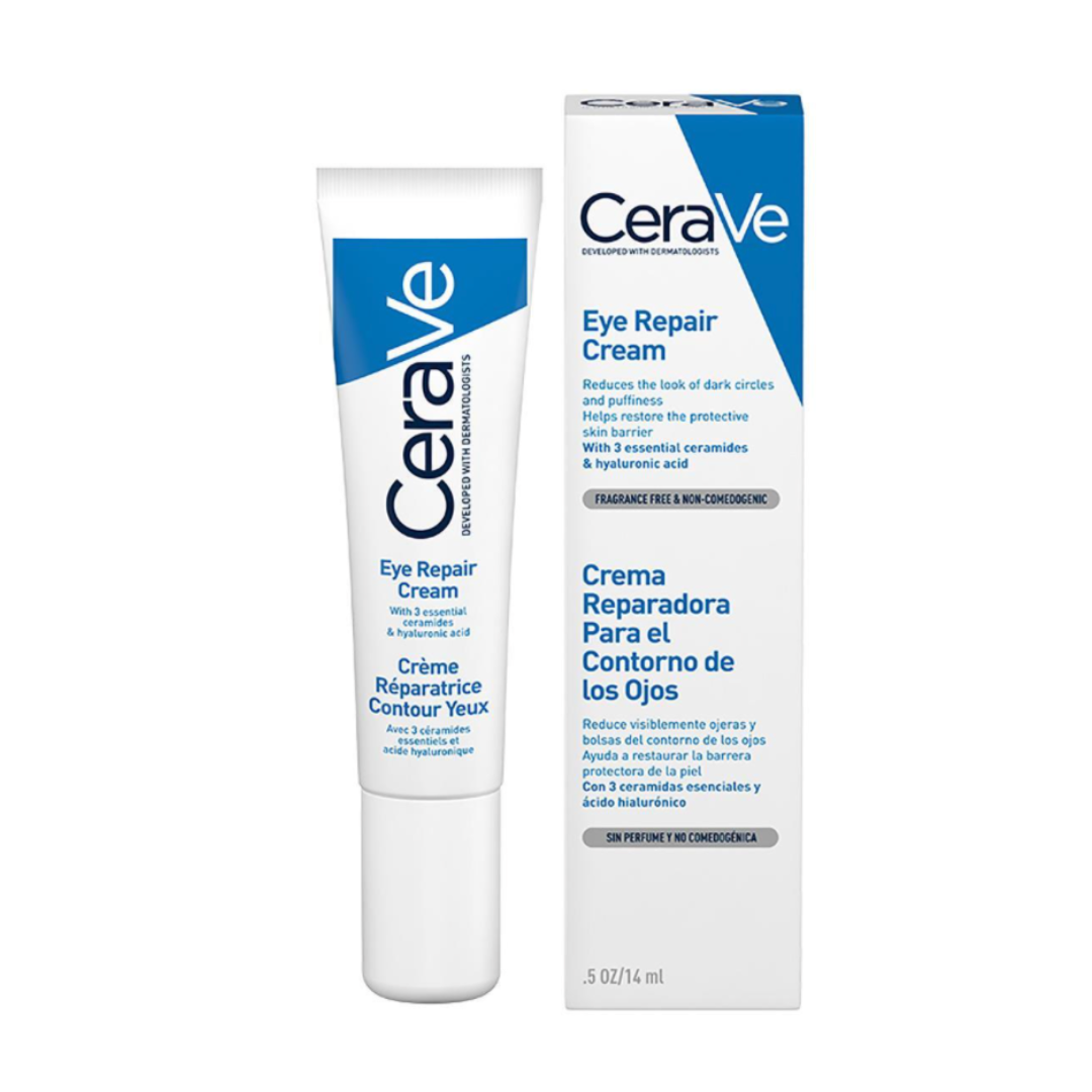 Cerave Crema Reparadora Para El Contorno De Ojos 0.5Oz / 14Ml(Pre-Orden)